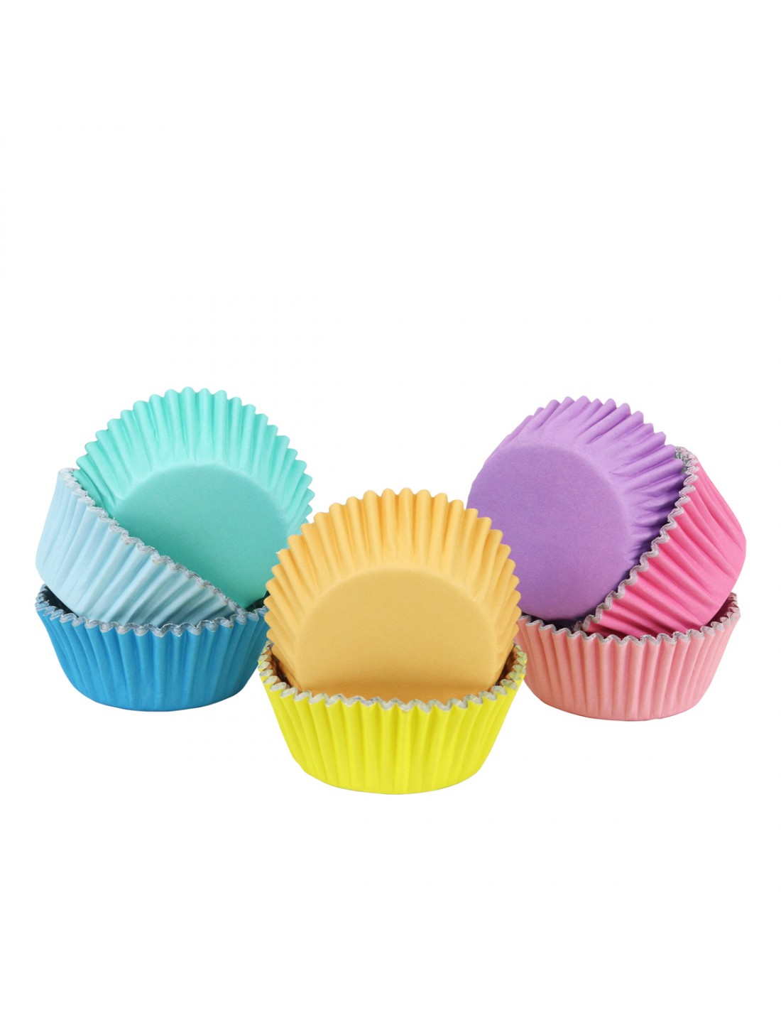 Comprar Pack C Psulas Arco Iris Pastel Metalizadas Para Cupcakes