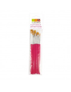 Set 6 Pinceles Scrapcooking 2