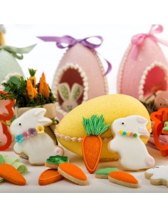 Set 2 Cortadores conejo y zanahoria 2