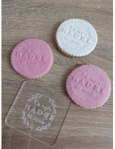Sello galletas La mejor madre del mundo