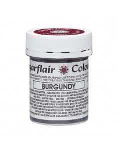 Colorante para Chocolate Burdeos Sugarflair