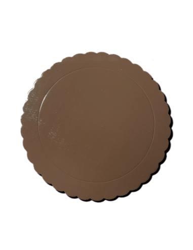 Base Tarta fina marrón 25 cm