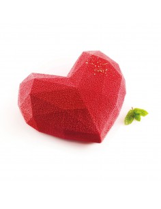 Molde Corazón Origami Silikomart
