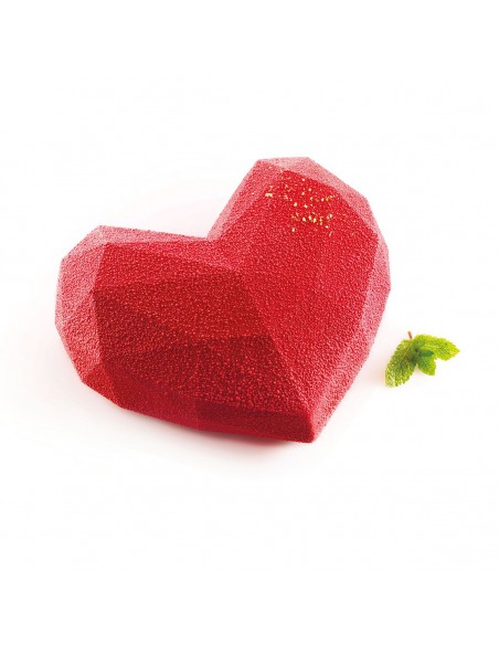 Molde Corazón Origami Silikomart