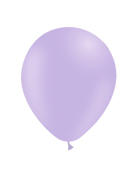 Globos violeta pastel mate 30 cm (25 unds)