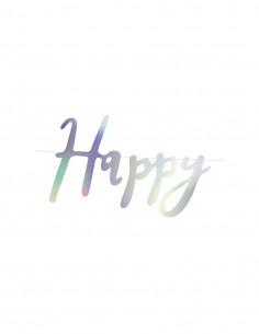 Banner Happy Birthday Plata 2