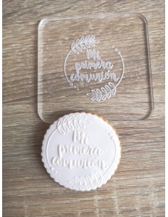 Sello para galletas Mi Primera Comunión