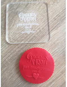 Sello para galletas Profesores