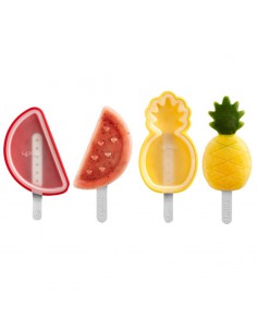 Set 4 Moldes Tropicales para helados