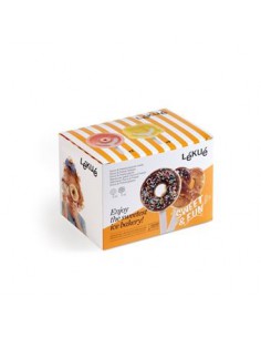 Set 4 Moldes Donuts y Pretzels para helados 2