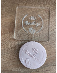 Sellos para galletas mi bautizo