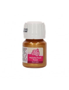 Pintura comestible oro oscuro FunCakes