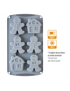 Molde Gingerbread silicona Decora 2