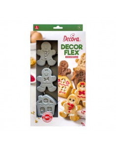 Molde Gingerbread silicona Decora