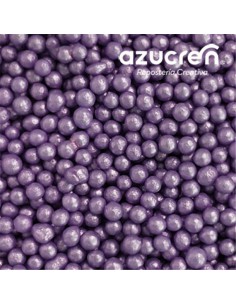 Perlas comestibles violeta 4mm