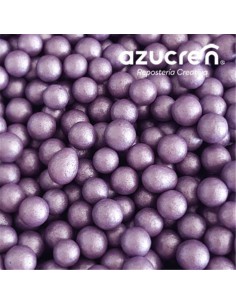 Perlas comestibles violeta 7mm