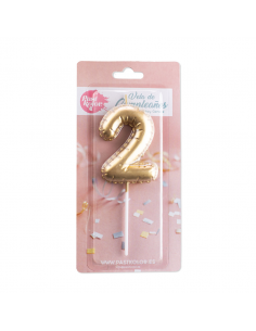 vela efecto globo oro 0 2