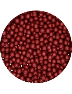 Perlas de chocolate burdeos FunCakes