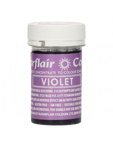 Colorante en Pasta violeta Sugarflair