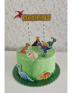 Toppers Dinosaurios Cartulina