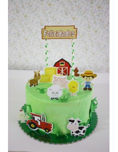 Toppers Granja Cartulina