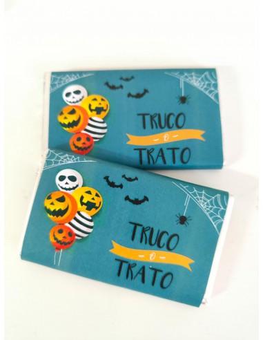 Chocolatina Truco o Trato Halloween