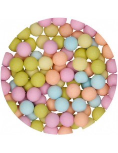 Perlas grandes de chocolate multicolor FunCakes