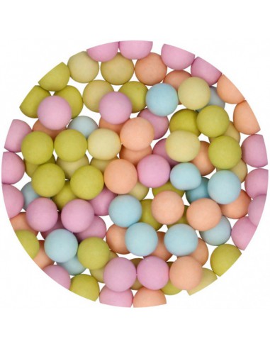 Perlas grandes de chocolate multicolor FunCakes