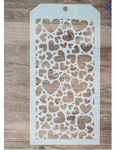 Stencil Corazones