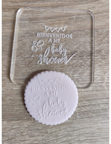 Sello Baby Shower para galletas