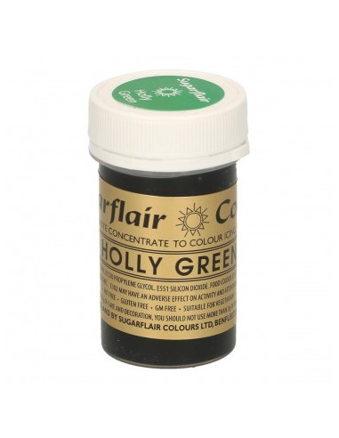 Colorante en Pasta Holly Green Sugarflair