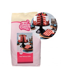 Mezcla Bizcocho Red Velvet FunCakes