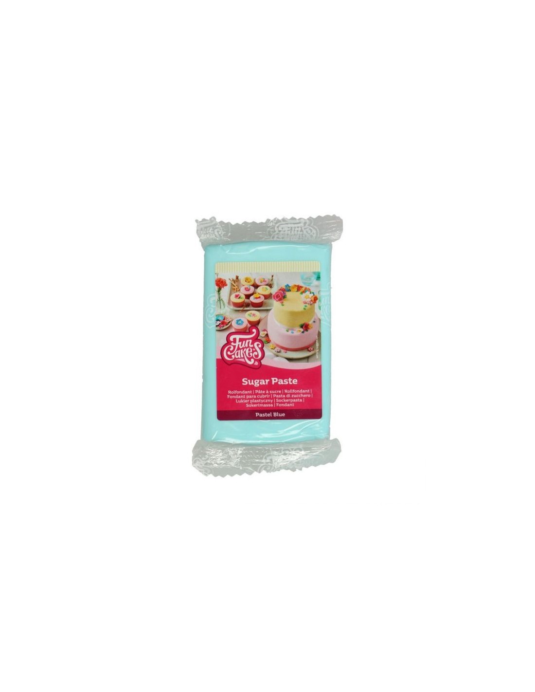 pasta de azúcar fondant negro 250g pme, sin gluten