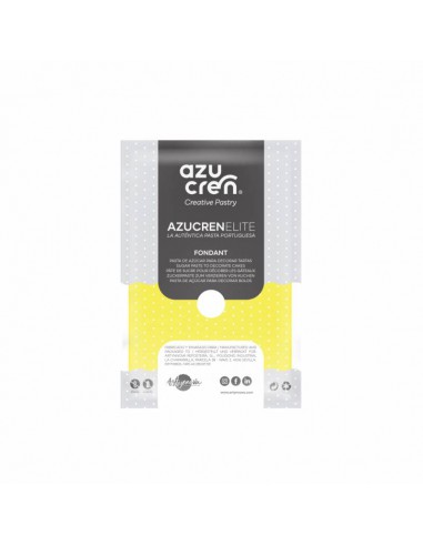 Fondant amarillo Azucren 500 gr