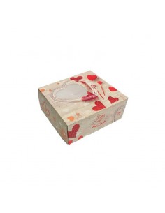 Caja para tarta San Valentín 28 cm