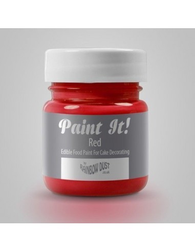 RD Paint It! Pintura Comestible Roja