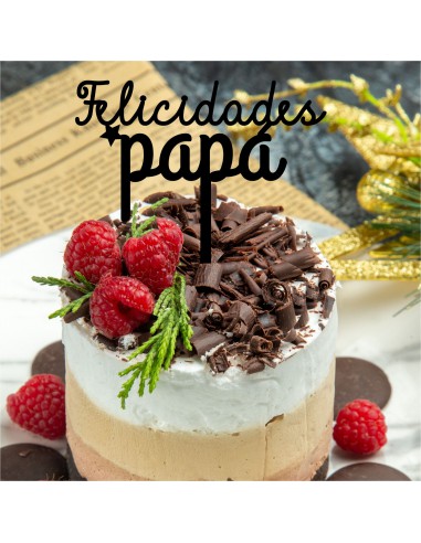 Topper Felicidades Papá