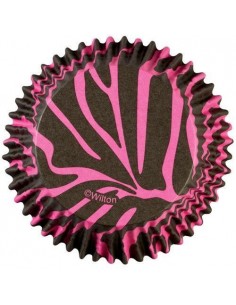 Wilton ColorCups Cápsulas de Hornear Rosa Cebra
