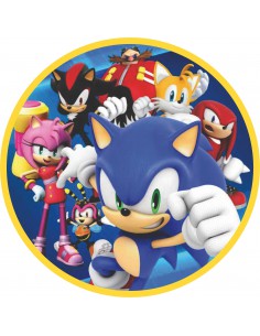 Papel de azúcar Sonic