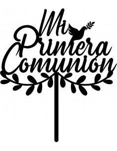Topper Mi Primera Comunión para tarta 2