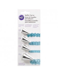 Set 4 Boquillas Volantes Wilton