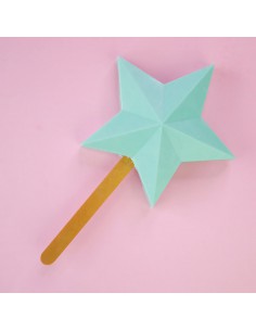 Molde Estrellas para piruletas