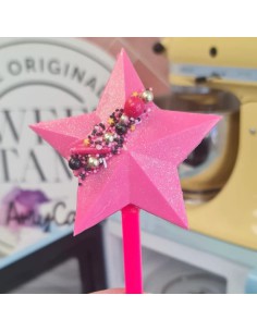 Molde Estrellas para piruletas 2