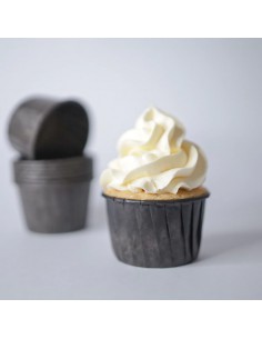 Cápsulas negras con pliegues Sweet Stamp