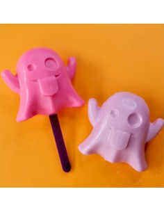 Molde piruletas fantasma 2