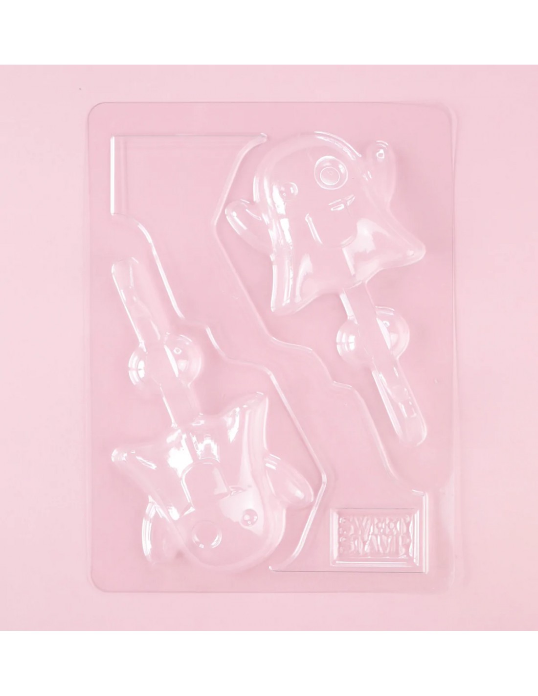 Molde piruletas fantasma Molde piruletas fantasma