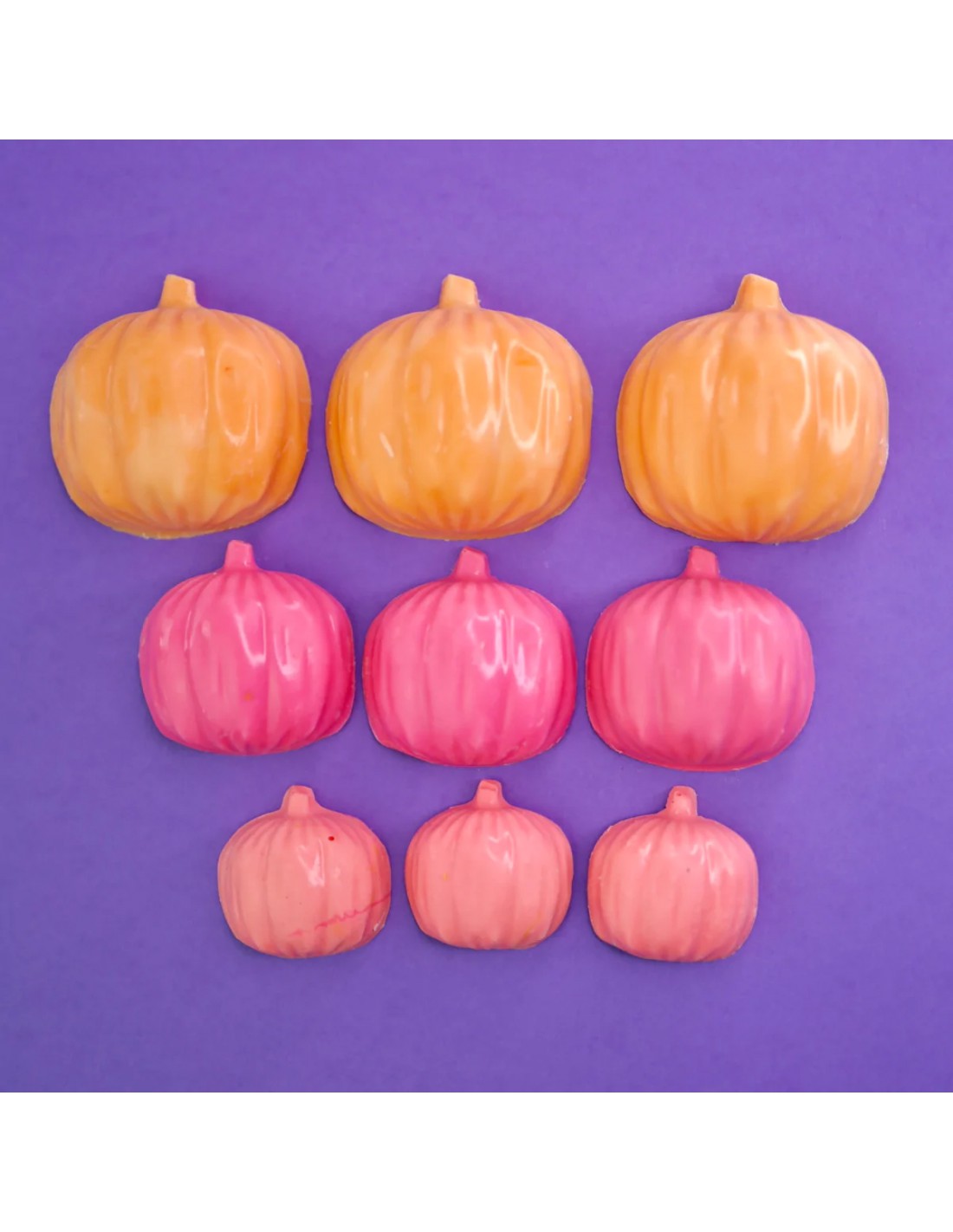 Molde Calabazas para chocolate Molde Calabazas para chocolate