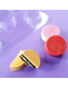 Molde para oreos de chocolate