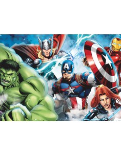 Papel de azúcar Avengers rectangular
