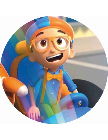 Papel de azúcar tarta Blippi